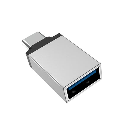 OTG-adapter USB-A - USB-C Borofone BV3, Silver