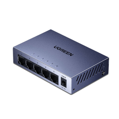 UGREEN CM933 nätverksswitch (65956EU), 5 x RJ45, svart