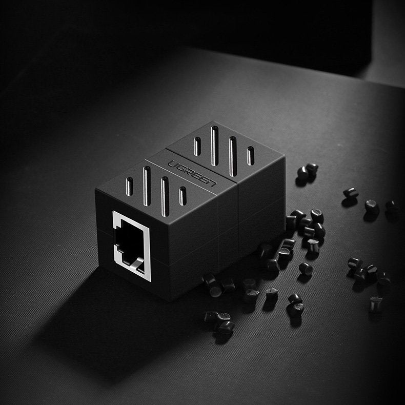 UGREEN NW114 Nätverksadapter, RJ45 - RJ45, Svart