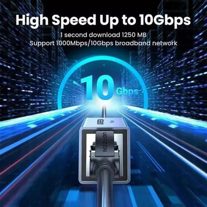 UGREEN NW261 Nätverksadapter, RJ45 - RJ45, Svart