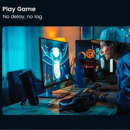 UGREEN NW261 Nätverksadapter, RJ45 - RJ45, Svart