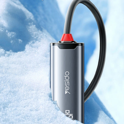 Nätverksadapter Yesido HB26, RJ45, USB / USB-C, Grå