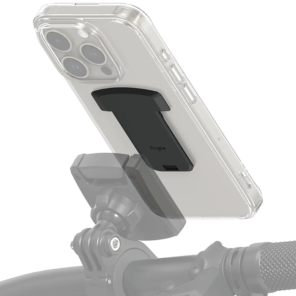 Telefonadapter Ringke Quick & Go för Cykelhållare, Set med 2 stycken, Svart