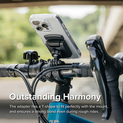 Telefonadapter Ringke Quick & Go för Cykelhållare, Set med 2 stycken, Svart