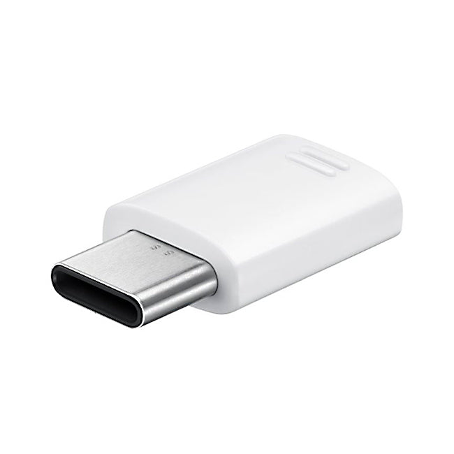 Samsung data- och laddningsadapter microUSB till USB-C, vit EE-GN930BWEGGWWW