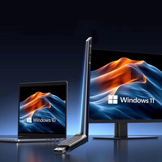 Trådlös adapter UGREEN AX900 (75109), Dual Band, Wi-Fi 6, 600Mbps, Svart