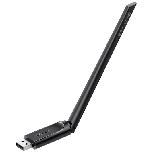 Trådlös adapter UGREEN AX900 (75109), Dual Band, Wi-Fi 6, 600Mbps, Svart