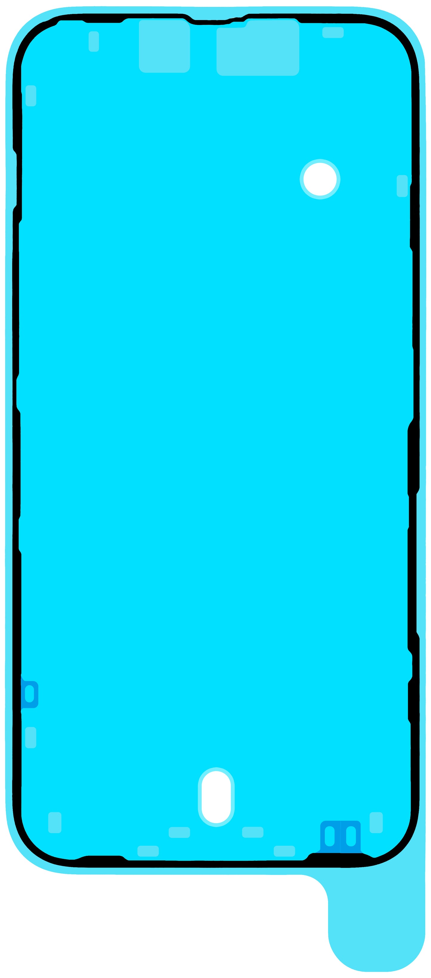 Lim för batterilucka Apple iPhone 14 Plus, Service Pack 923-08092