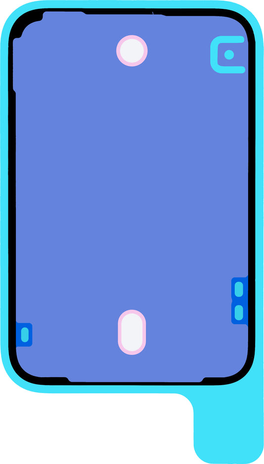 Lim för batterilucka Apple iPhone 17 Pro, Service Pack 923-12849