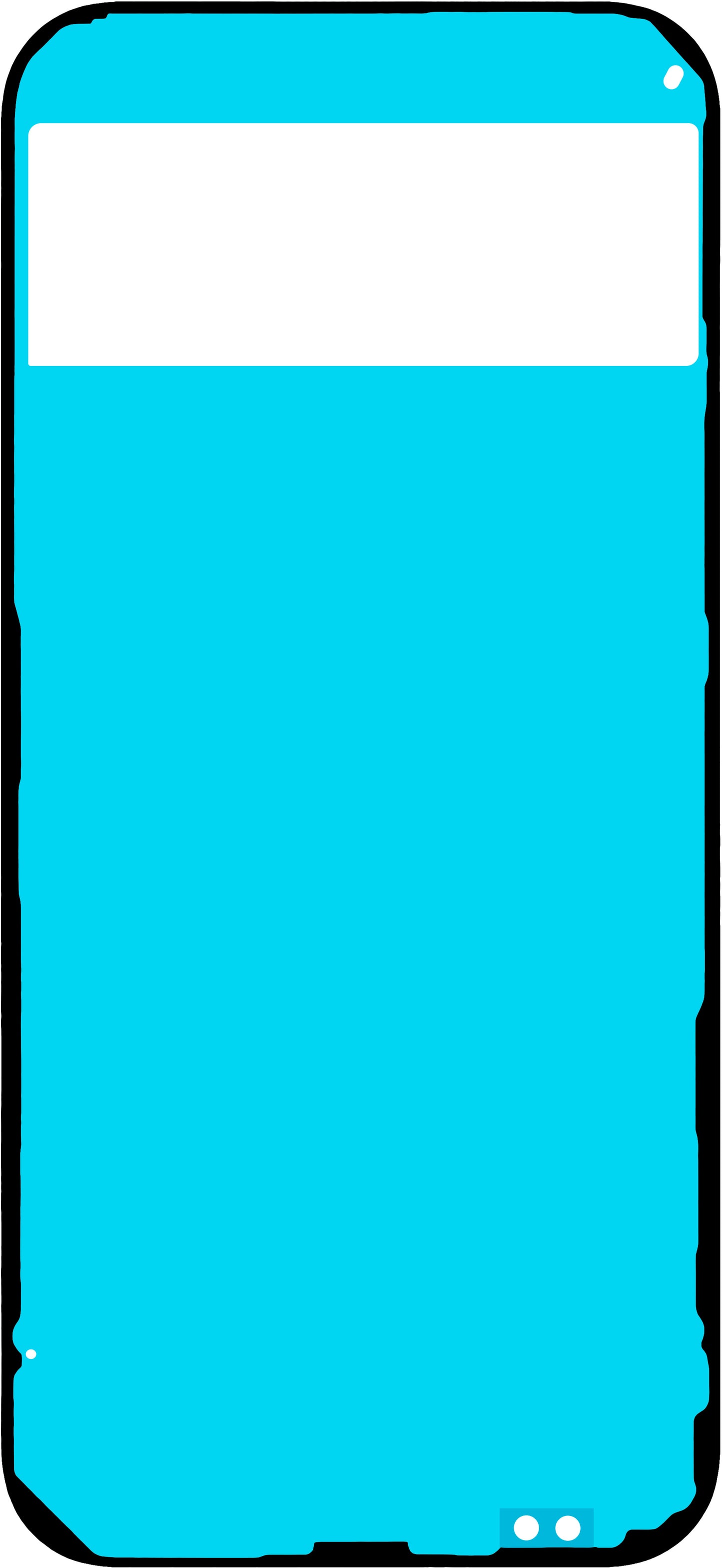 Lim för batterilucka Google Pixel 9 Pro, Service Pack G806-12942-00