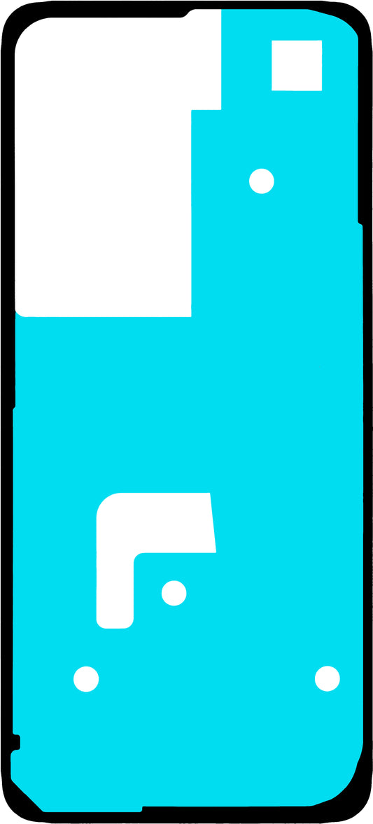 Lim för batterilucka Realme 14x, Service Pack 612714001472