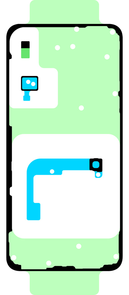 Samsung Galaxy S23 S911 Battery Cover Adhesive, Service Pack GH82-30553A
