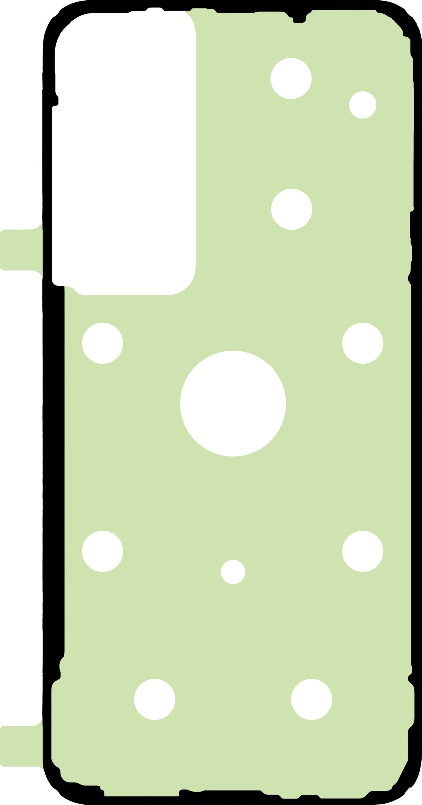 Samsung Galaxy S23 FE S711 Battery Cover Adhesive, Service Pack GH02-25656A