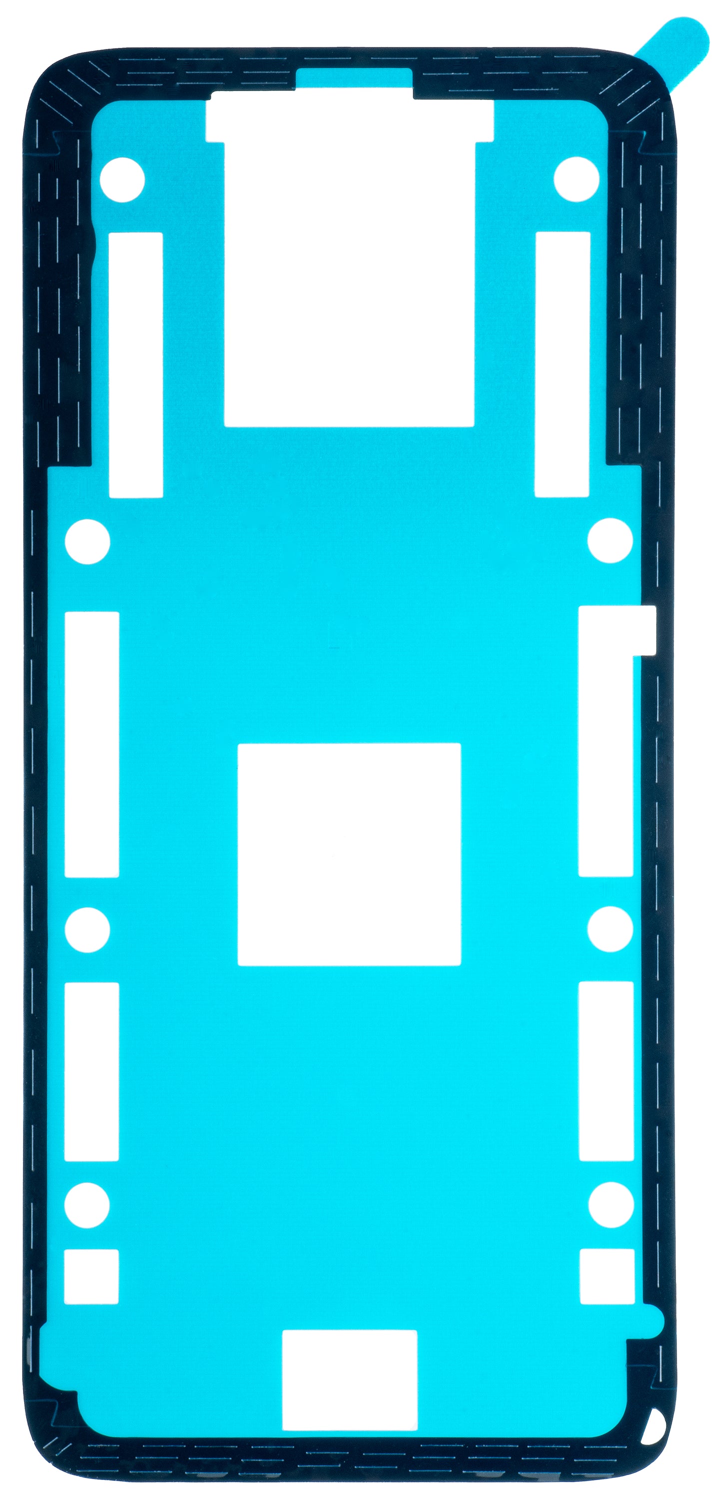 Lim för batterilucka Xiaomi Redmi Note 9S / Note 9 Pro / Note 9 Pro Max, Service Pack 320200003F4U