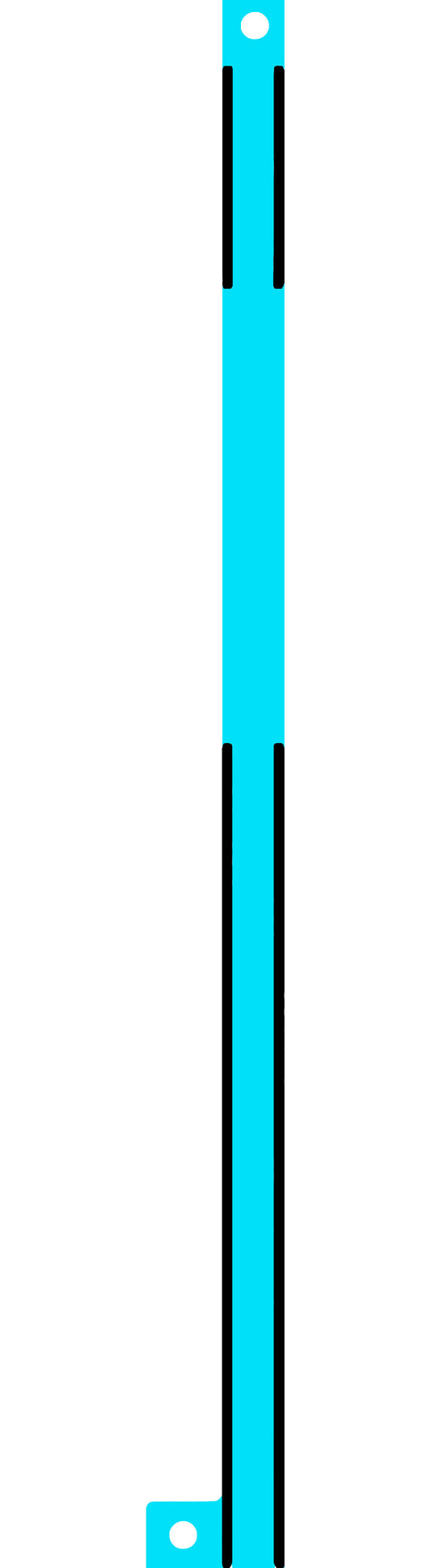 Displaylim Huawei Mate X7, Typ 15, Under Inner, Servicepaket 51630NAR