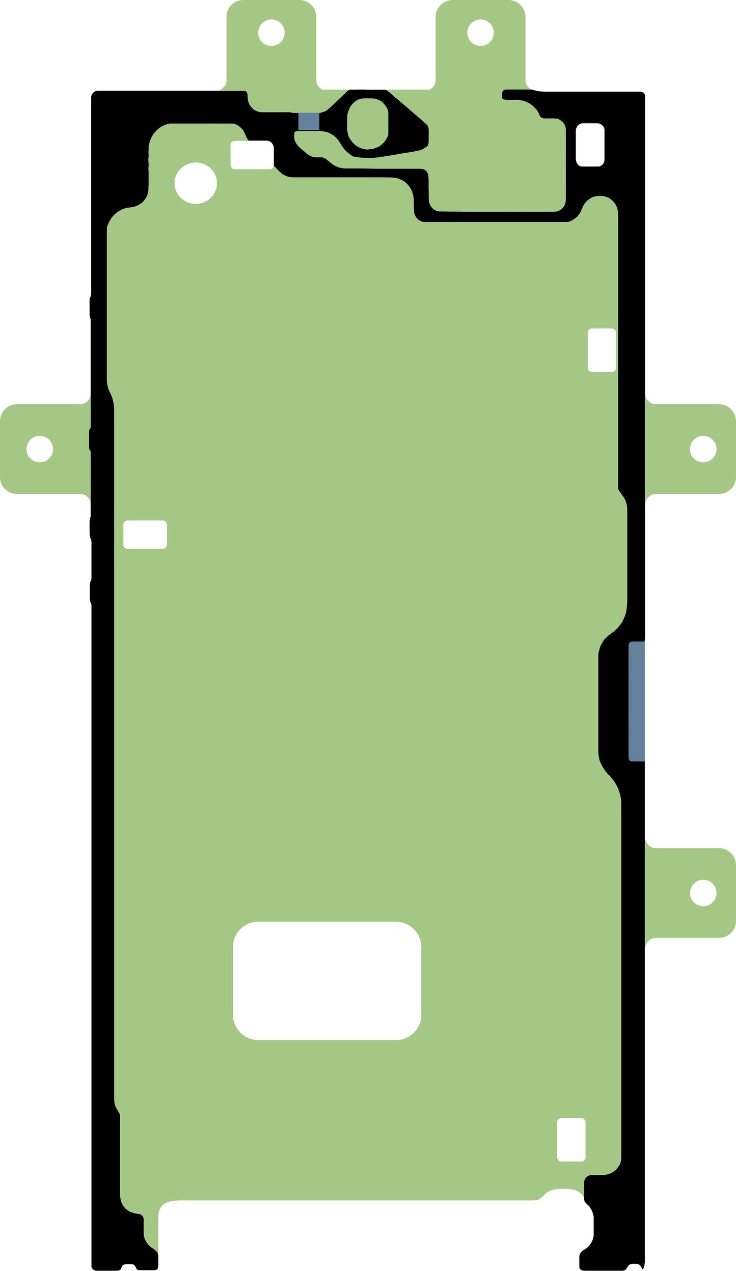 Samsung Galaxy S23 Ultra S918 Display Adhesive, Service Pack GH81-23178A