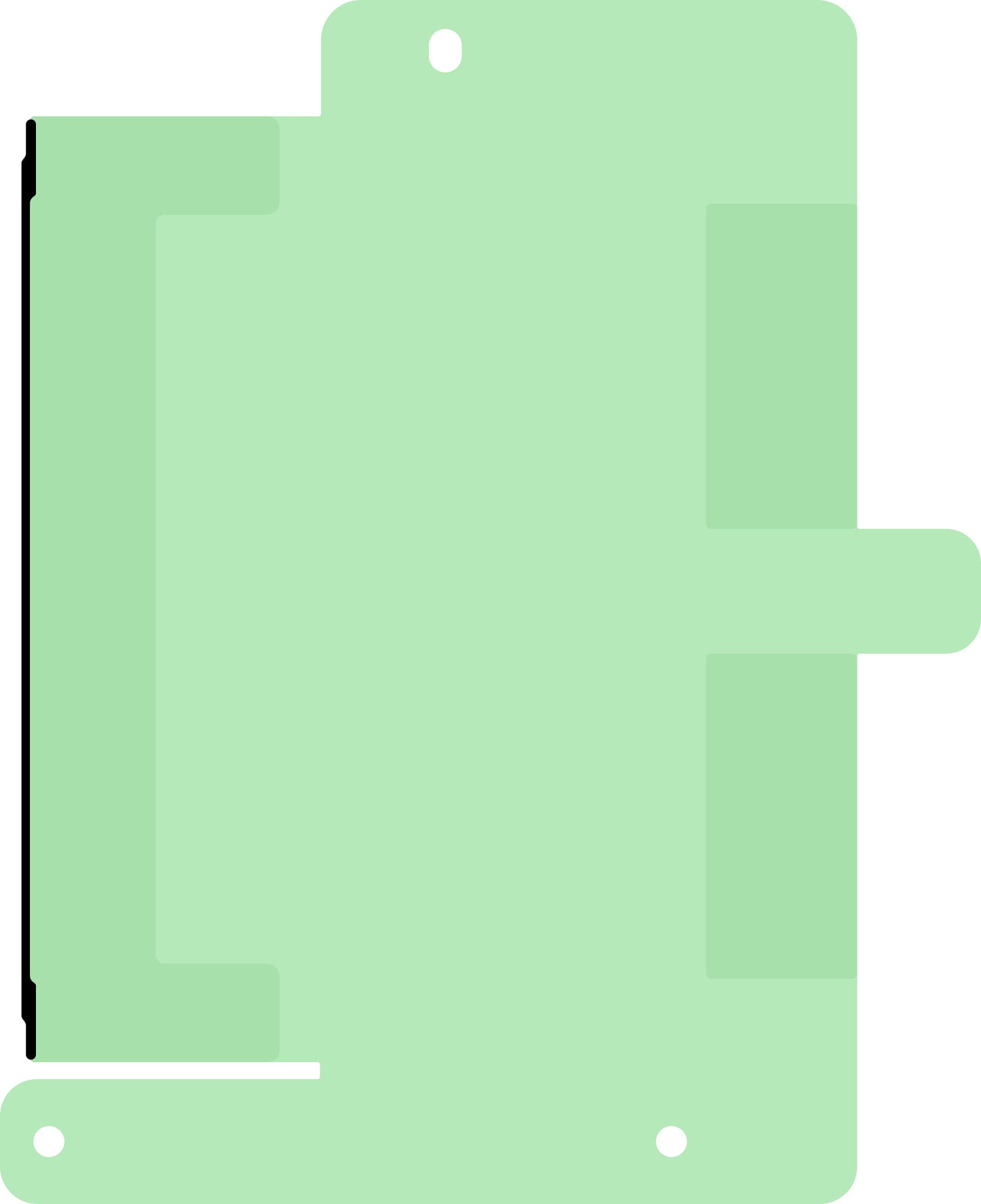 Samsung Galaxy S23 Ultra S918 Display Adhesive, UB bonding, Service Pack GH81-23179A