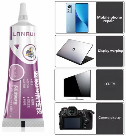 Lanrui I9 flytande lim, 55 ml, transparent