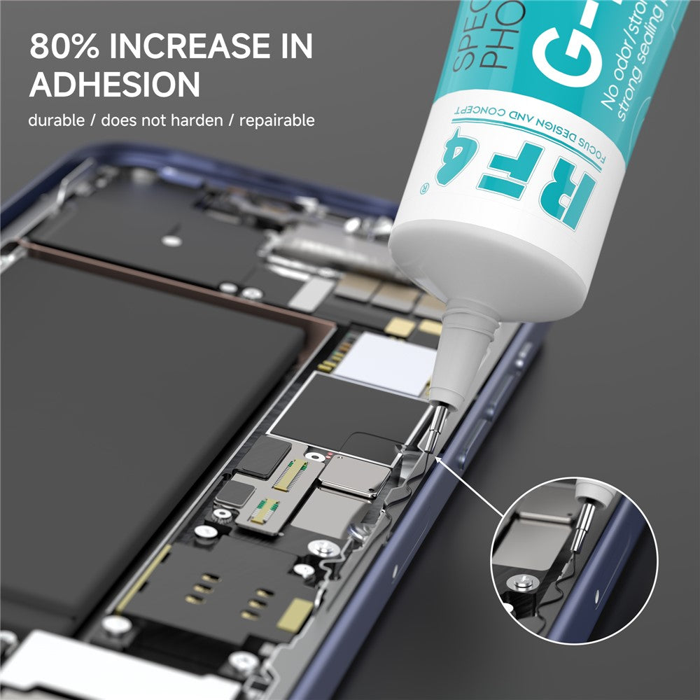 Flytande lim RF4 G-Phone, 60ml, Transparent