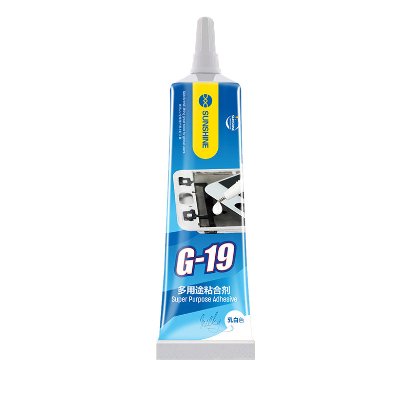Flytande Lim Sunshine G-19, 50ml, Vit