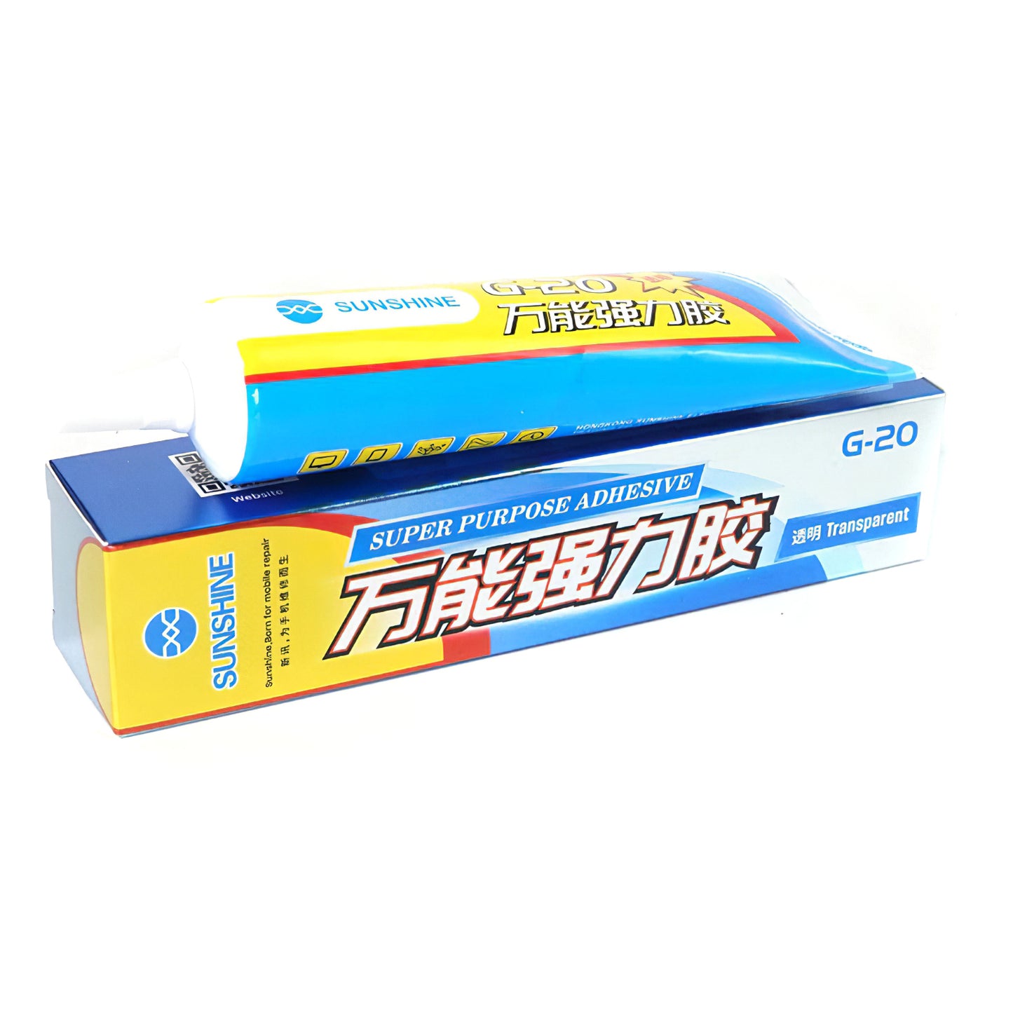 Sunshine G-20 Flytande Lim, 50ml, Transparent
