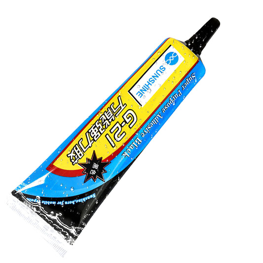 Sunshine G-21 flytande lim, 50 ml, svart