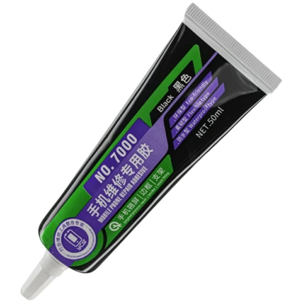 Flytande lim YCS No.7000, 50ml, Svart