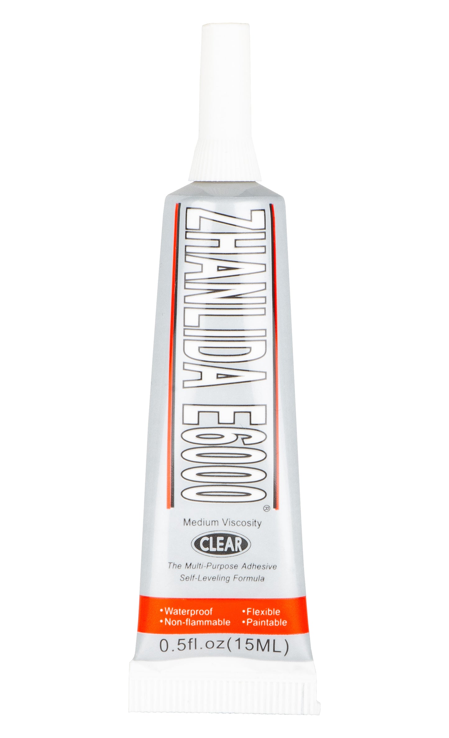 Flytande lim Zhanlida E-6000, 15ml, Transparent