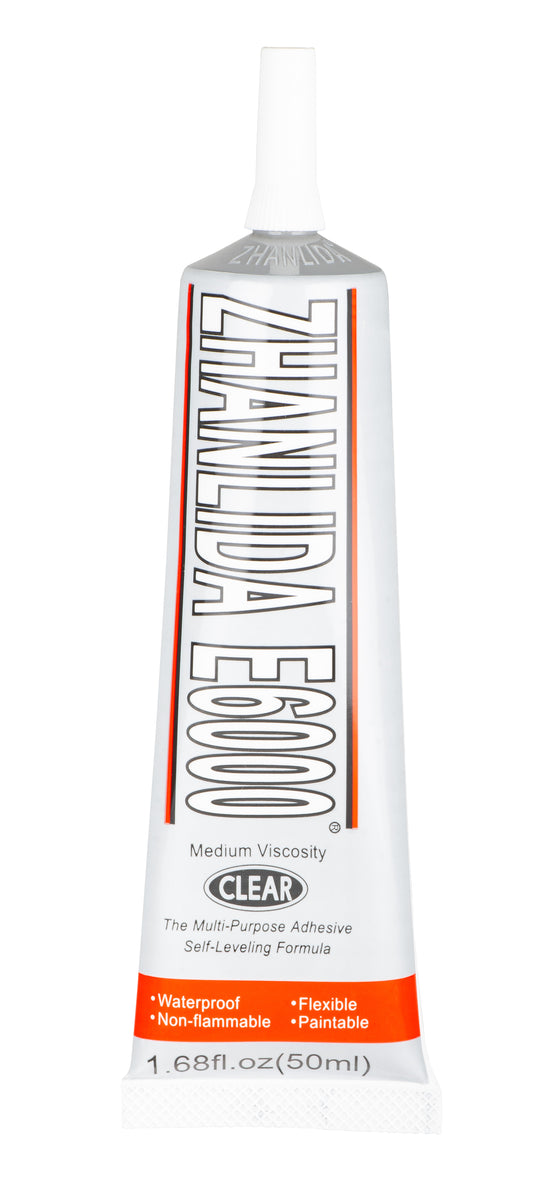 Flytande lim Zhanlida E-6000, 50ml, Transparent