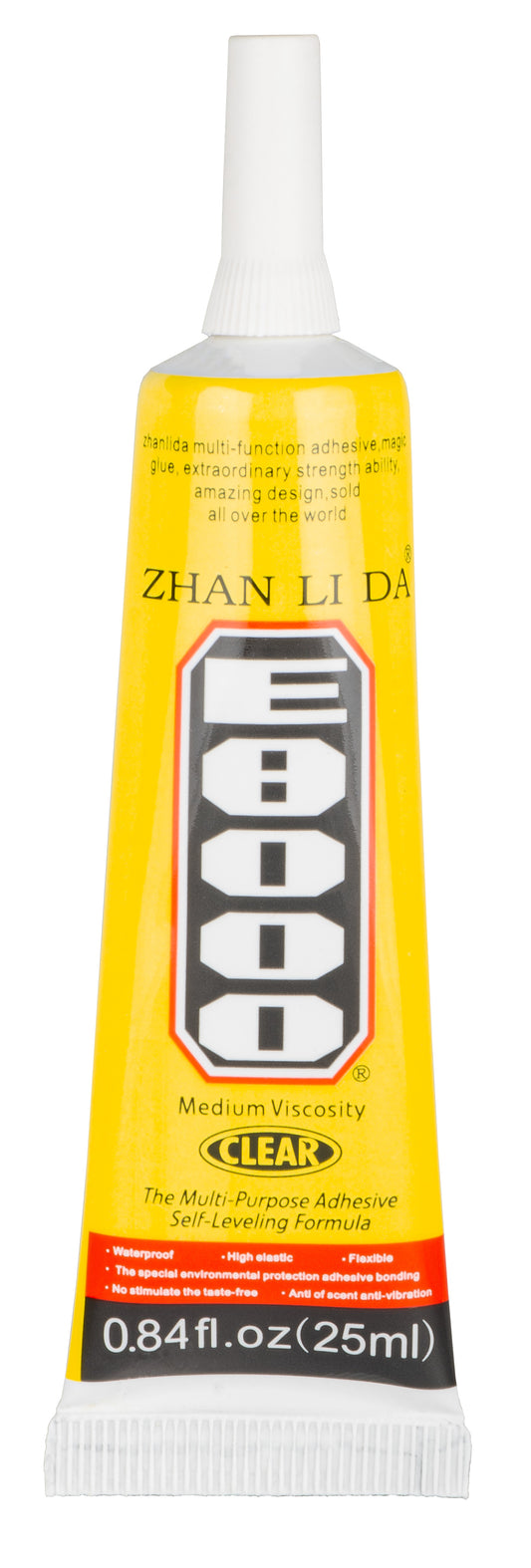 Flytande Lim Zhanlida E-8000, 25ml, Transparent