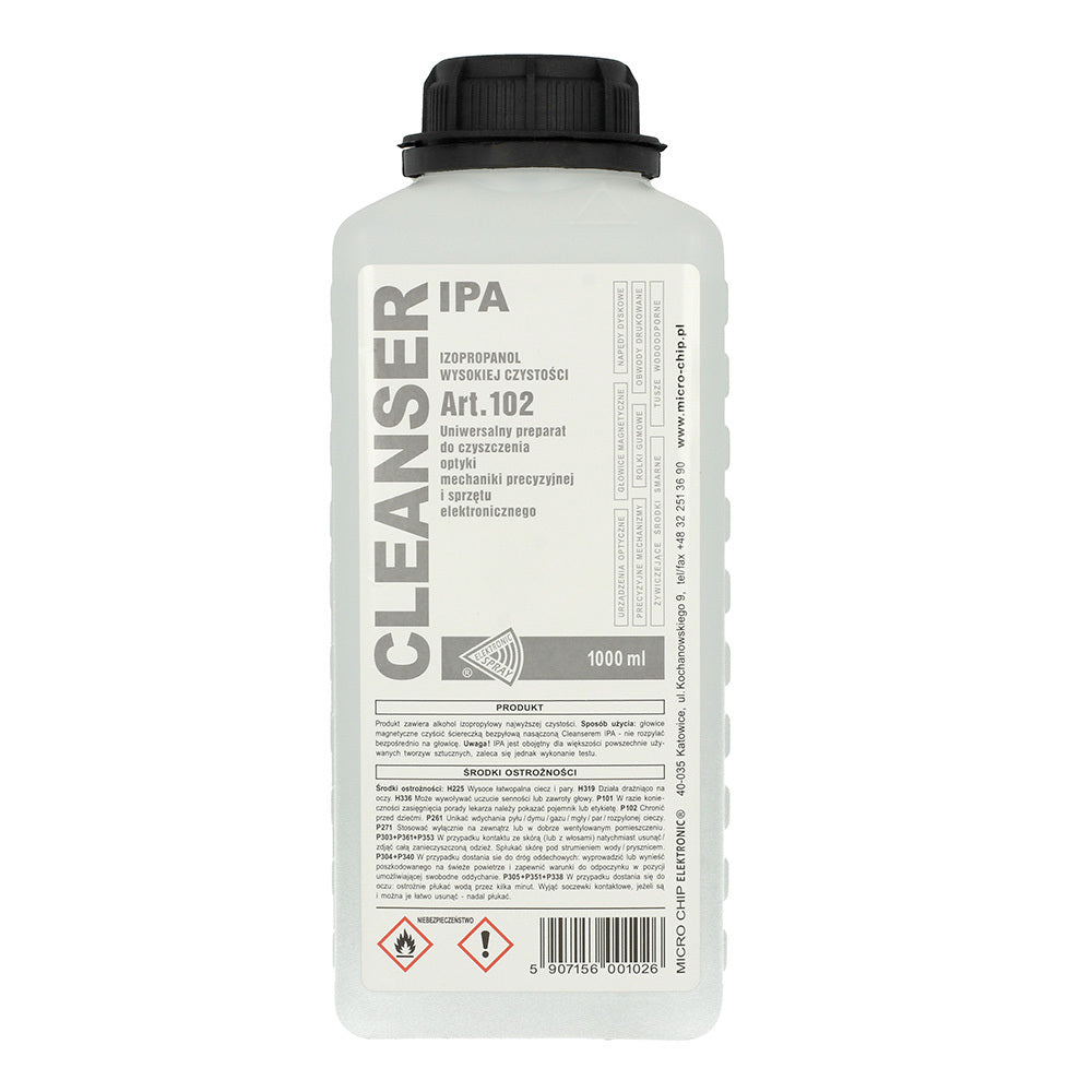 Isopropylalkohol Elektronisk Spray IPA99, 1l ART.102