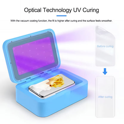 UV-vakuumlamineringsmaskin Sunshine SS-918B SE för applicering av UV-skyddsfilmer / Hydrogel