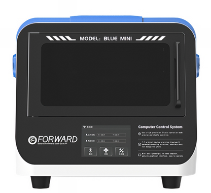 Multifunktionell laserskärmaskin Forward Mini Blue, Omsäkrad