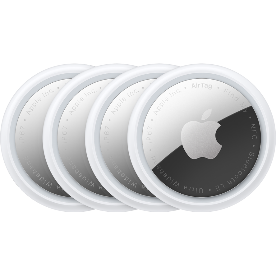 Apple AirTag, Set 4 Stycken, Vit MX542LL/A