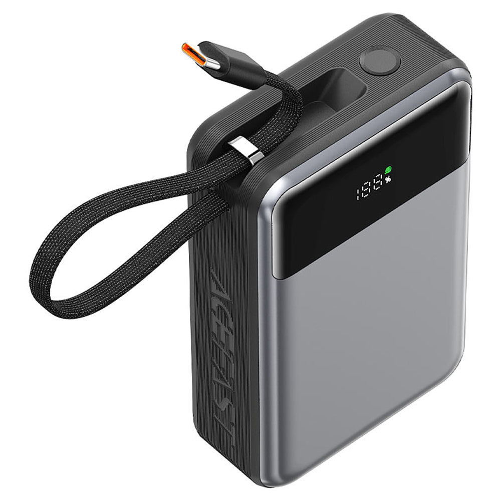 Extern batteri Acefast M21, 20000mAh, 65W, QC + PD, 1 x USB-A - 2 x USB-C, Svart