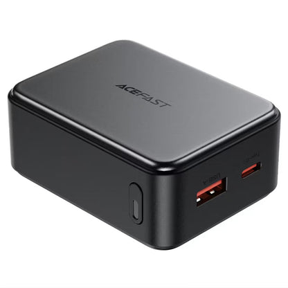 Extern batteri Acefast M28, 10000mAh, 22.5W, QC + PD, 1 x USB-A - 2 x USB-C, Svart
