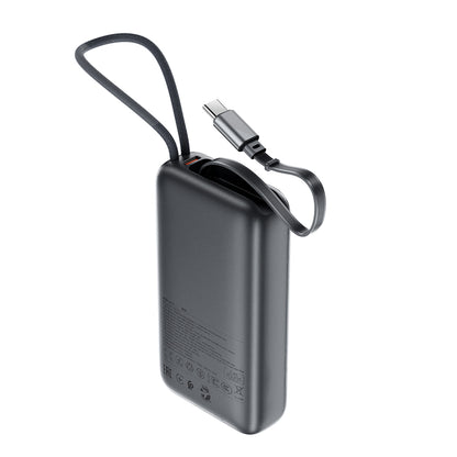 Extern batteri Acefast M32, 10000mAh, 35W, PD, 2 x USB-C, Grå