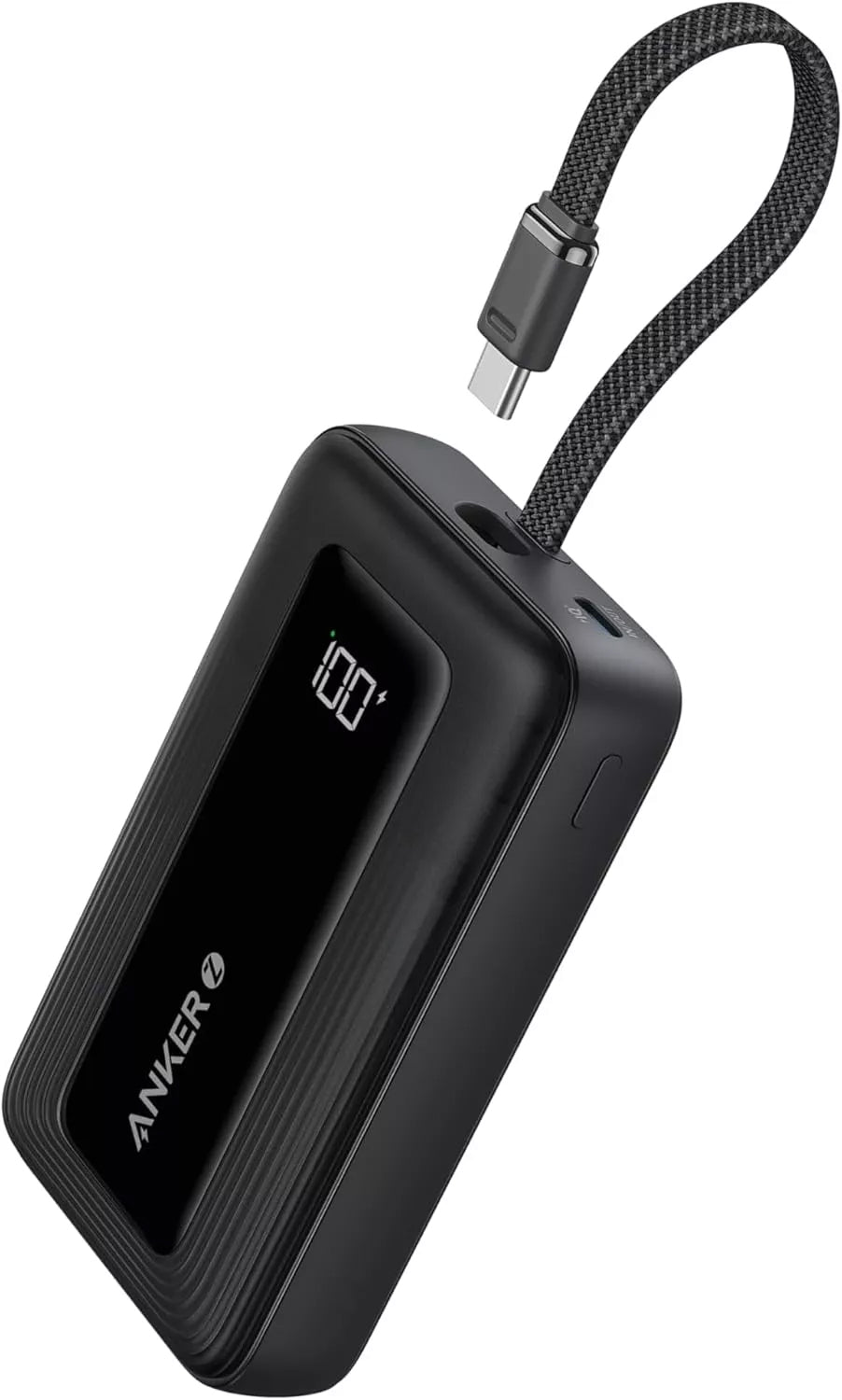 Externt batteri Anker Zolo, 20000mAh, 30W, QC + PD, 1 x USB-A - 2 x USB-C, Svart, Återsigillad A1689H11