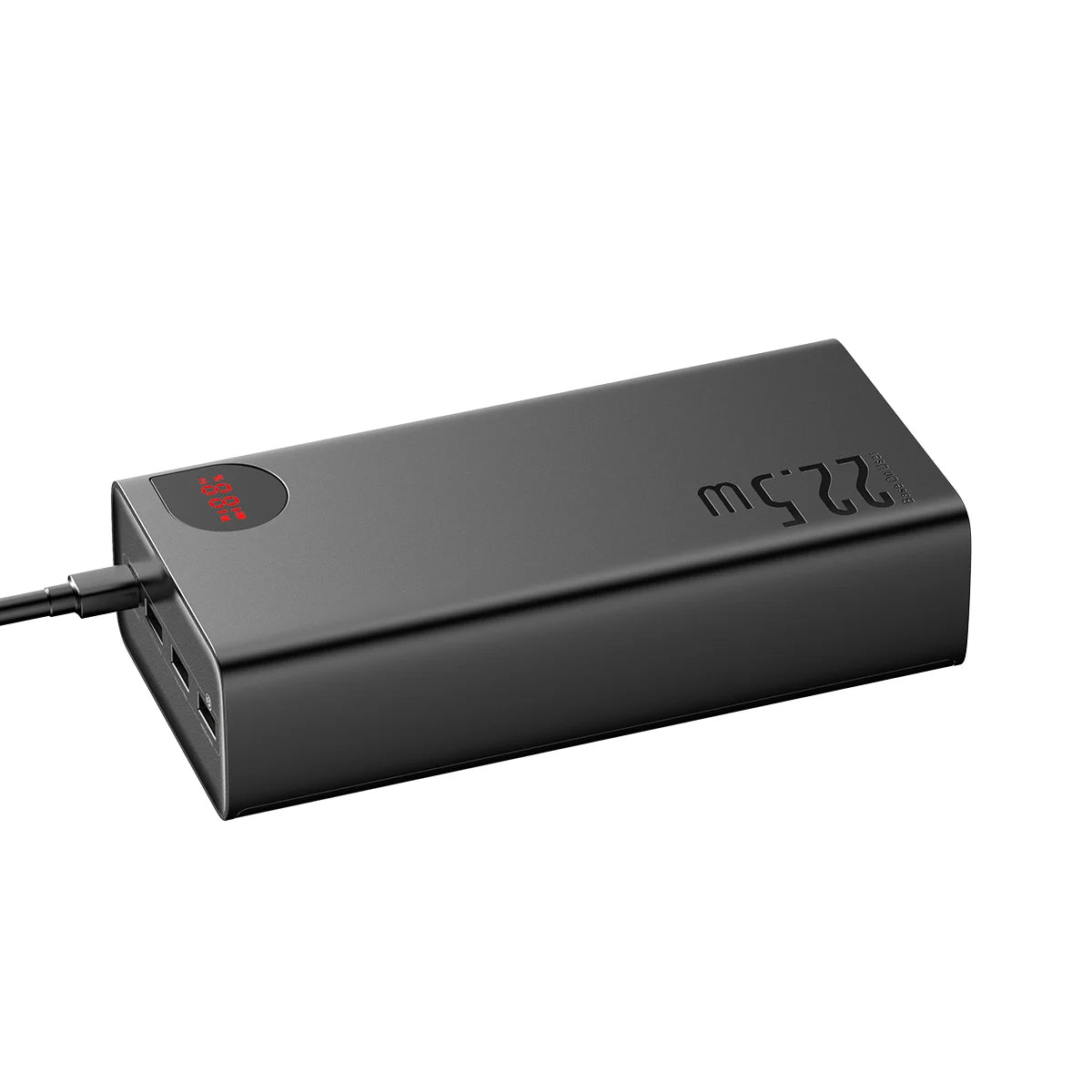 Extern batteri Baseus Adaman, 40000mAh, 22.5W, QC + PD, 1 x USB-C - 3 x USB-A, Svart