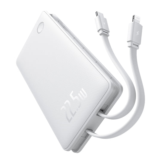 Extern batteri Baseus Airpow Lite, 10000mAh, 22.5W, QC + PD, 1 x Lightning - 1 x USB-A - 2 x USB-C, Vit P10067501213-00
