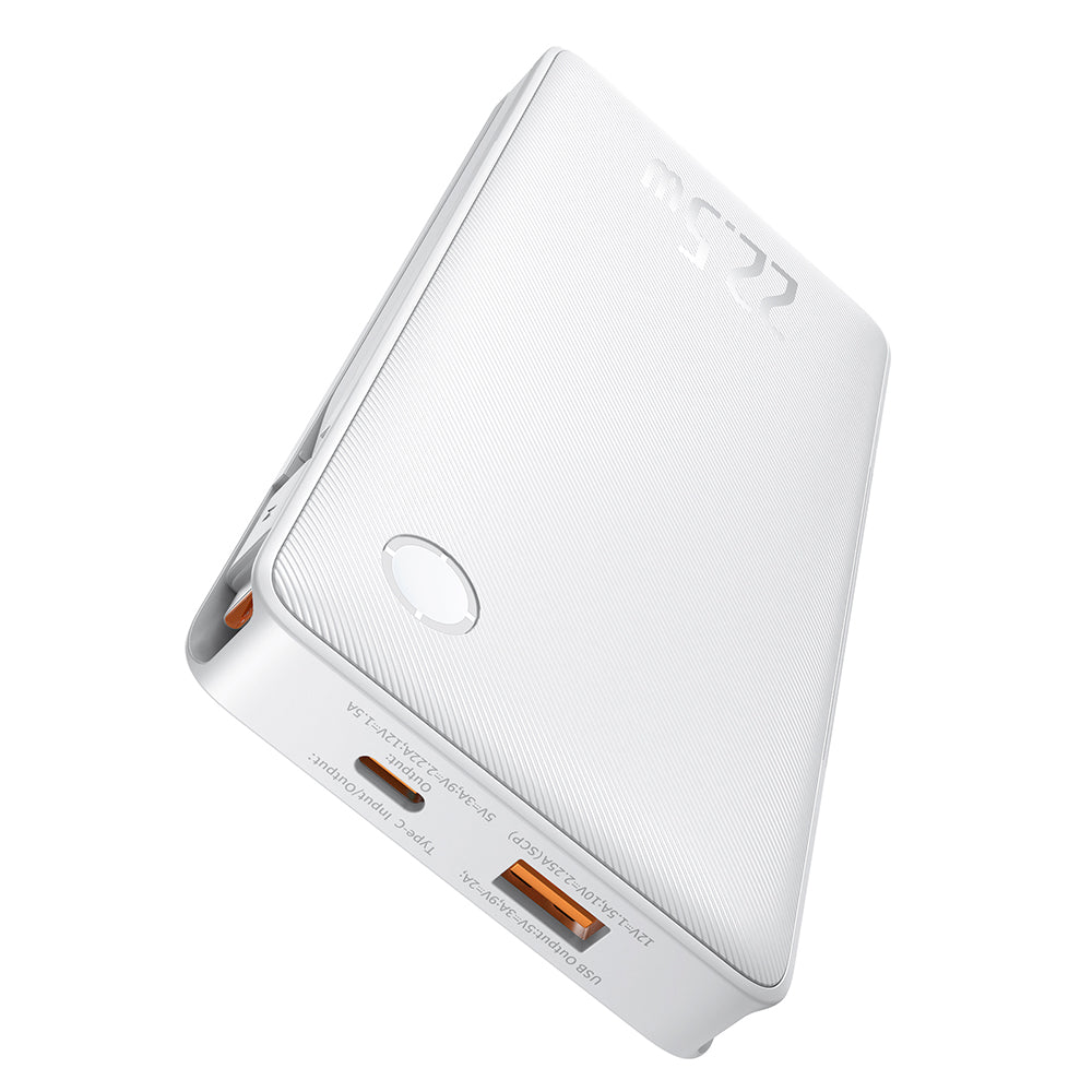 Extern batteri Baseus Airpow Lite, 10000mAh, 22.5W, QC + PD, 1 x Lightning - 1 x USB-A - 2 x USB-C, Vit P10067501213-00