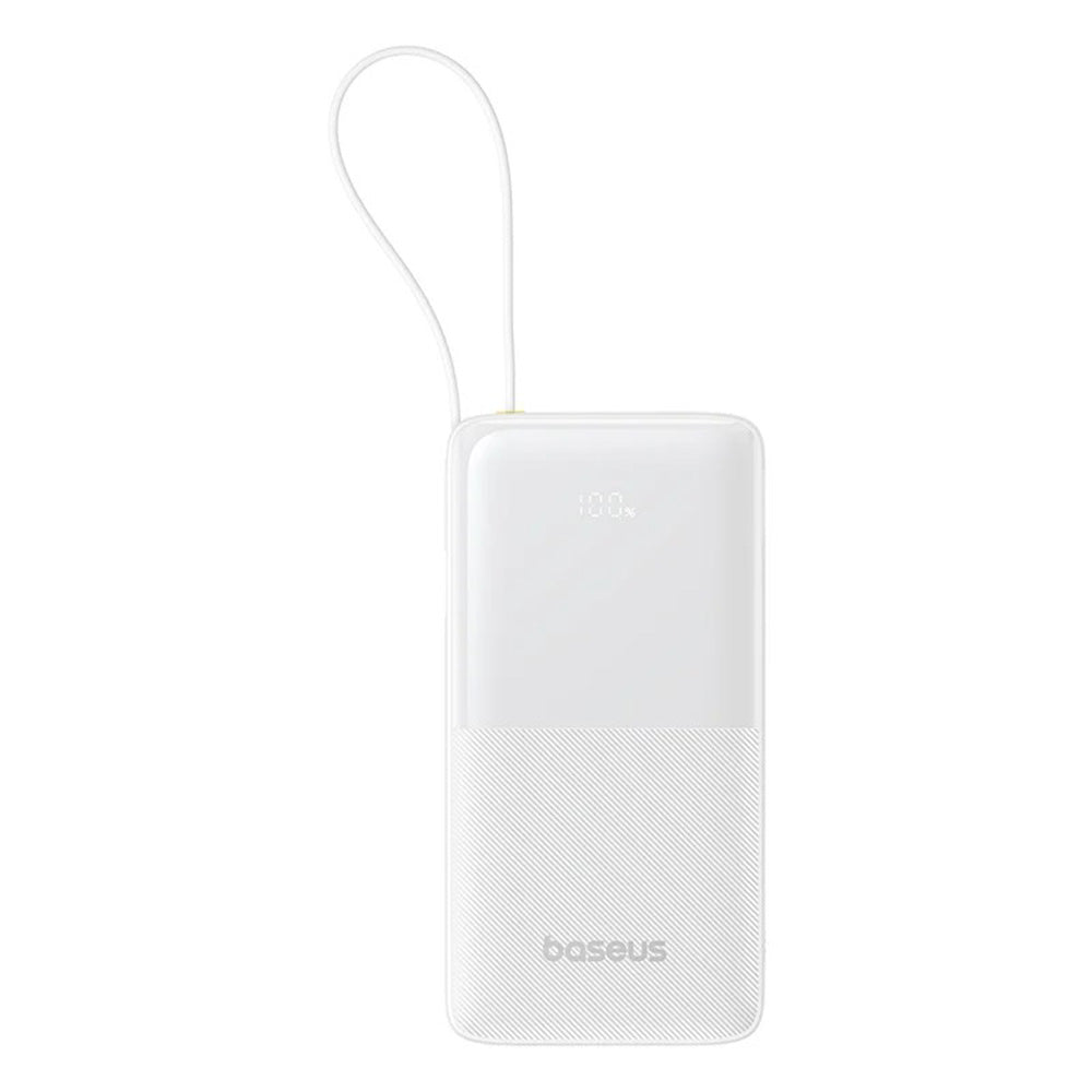 Extern batteri Baseus Bipow 2, 20000mAh, 20W, QC + PD, 1 x USB-A - 2 x USB-C, Vit P10077101213-01