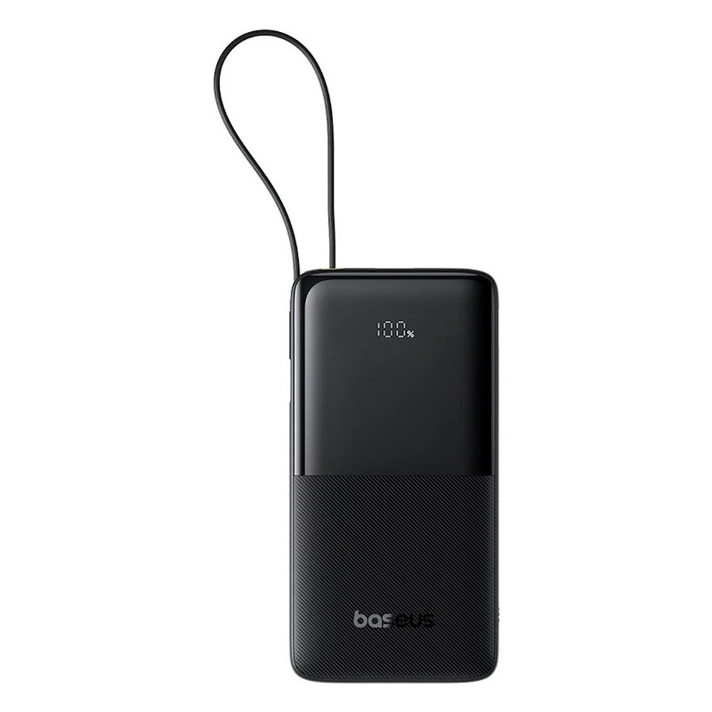 Extern batteri Baseus Bipow 2, 20000mAh, 20W, QC + PD, 1 x USB-A - 2 x USB-C, Svart P10077101113-01