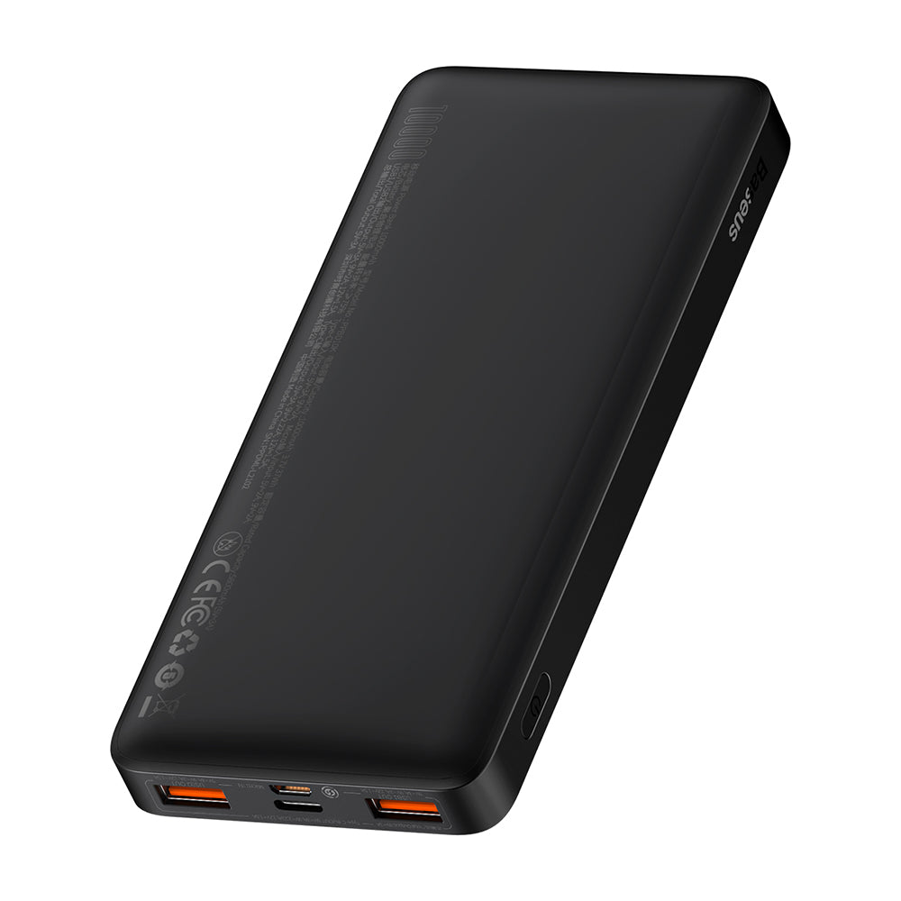 Extern batteri Baseus Bipow, 10000mAh, 20W, QC + PD, 1 x USB-C - 2 x USB-A, Svart PPBD050301