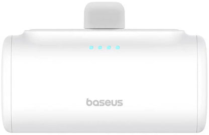 Baseus Compact External Battery, 5000mAh, 20W, PD, 2 x USB-C, White P10068306213-00