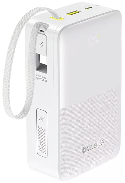 Extern batteri Baseus EnerFill Bipow2 Pro, 30000mAh, 22.5W, QC + PD, 1 x USB-A - 2 x USB-C, Vit E0028101