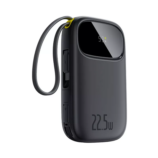 Extern batteri Baseus EnerFill FC31, 20000mAh, 22.5W, QC + PD, 1 x Lightning - 1 x USB-A - 2 x USB-C, Svart P10082107123-00