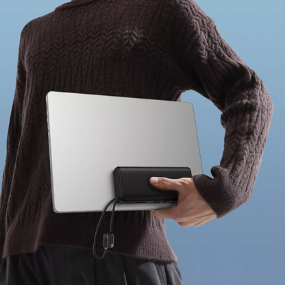 Extern batteri Baseus EnerFill FC41, 20000mAh, 100W, QC + PD, 1 x USB-A - 3 x USB-C, Svart E0028N03