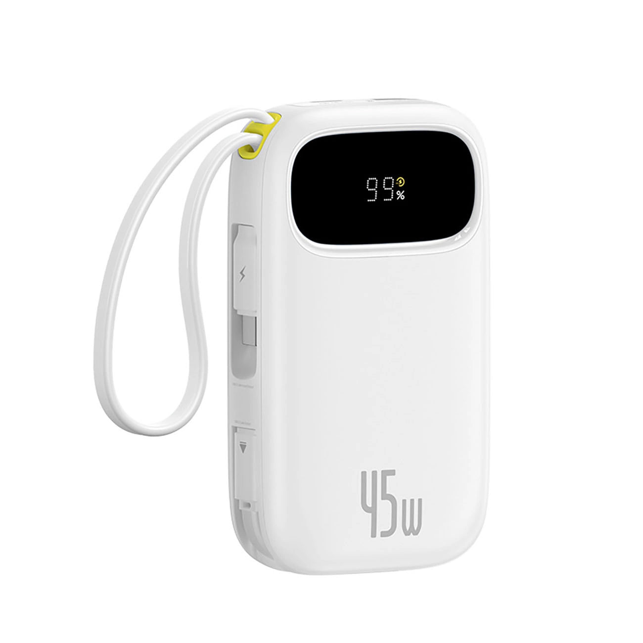 Extern batteri Baseus EnerFill FC31, 20000mAh, 45W, QC + PD, 1 x Lightning - 1 x USB-A - 2 x USB-C, Vit E0028D01
