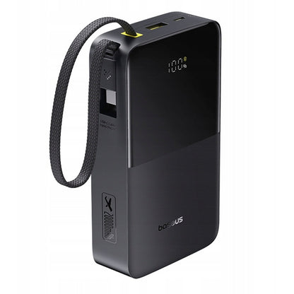 Extern batteri Baseus EnerFill Bipow2 Pro, 20000mAh, 22.5W, QC + PD, 1 x USB-A - 2 x USB-C, Svart E0027701